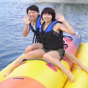 Hilutungan Island + Parasailing + Banana Boat