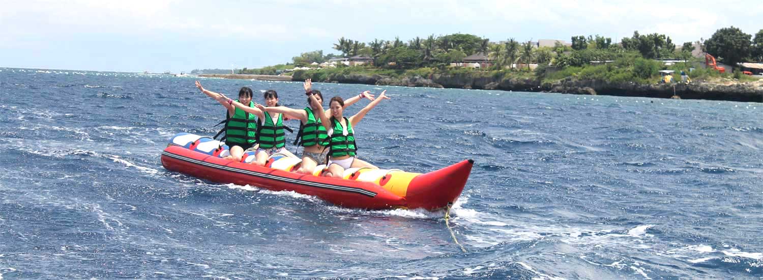 Caohagan, Banana Boat Ride, Mactan Tour