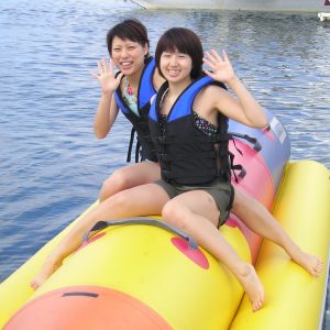 Hilutungan, Banana Boat Ride, Simala Tour
