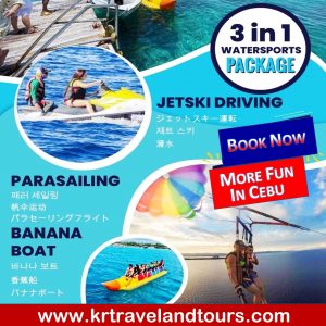 Caohagan, 3 in 1 Water Sports, Mactan Tour